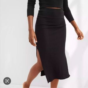 NWT Aerie Midi Skirt